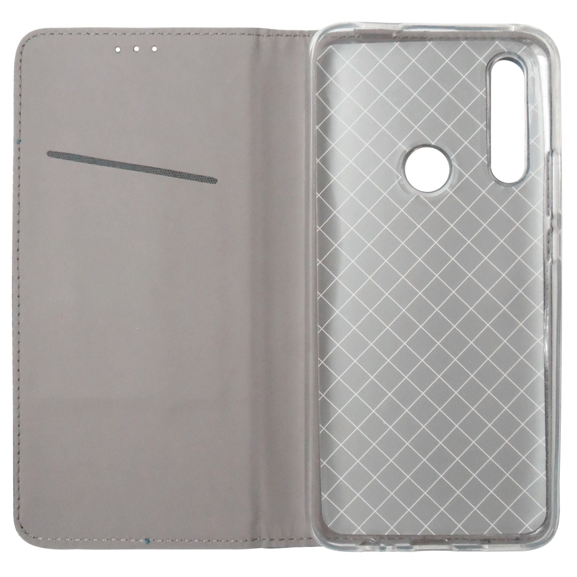 Husa tip carte cu stand Smart Magnet neagra pentru Huawei P Smart Z (2019), Honor 9X, Y9 Prime 2019