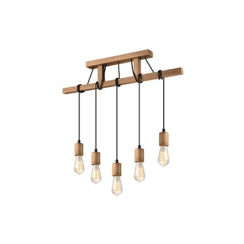 Plafoniera vintage 5 becuri E27 Leon 37028 Lamkur Plafoniera vintage 5 becuri E27 Leon 37028 Lamkur