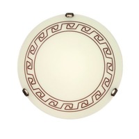 Plafoniera Lampex, Atena, bej, E27, 1x60W