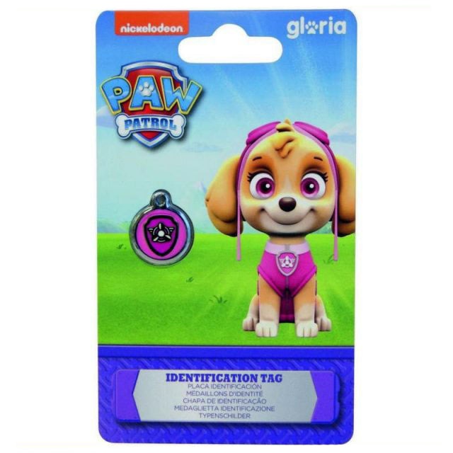 Medalion identificare pentru animale Paw Patrol, Skye, S, 20 mm