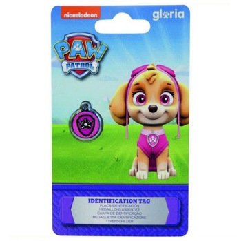 Medalion identificare pentru animale Paw Patrol, Skye, S, 20 mm Medalion identificare pentru animale Paw Patrol, Skye, S, 20 mm