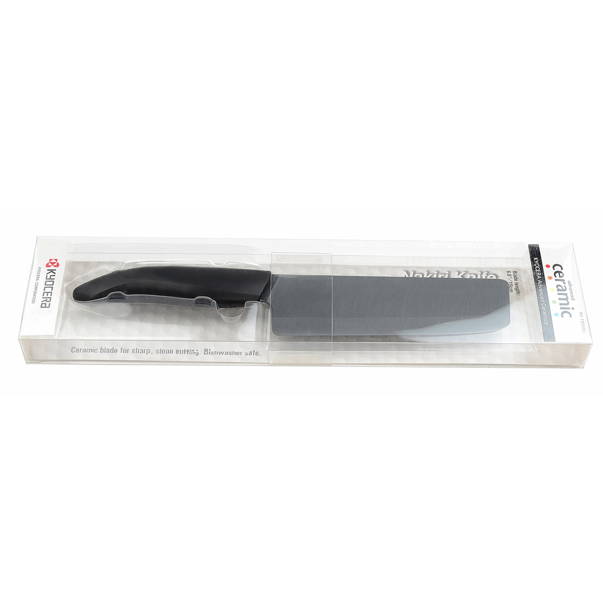 Ceramic kitchen knife Kyocera Black Blade Nakiri FK-150NBK-BK 15cm