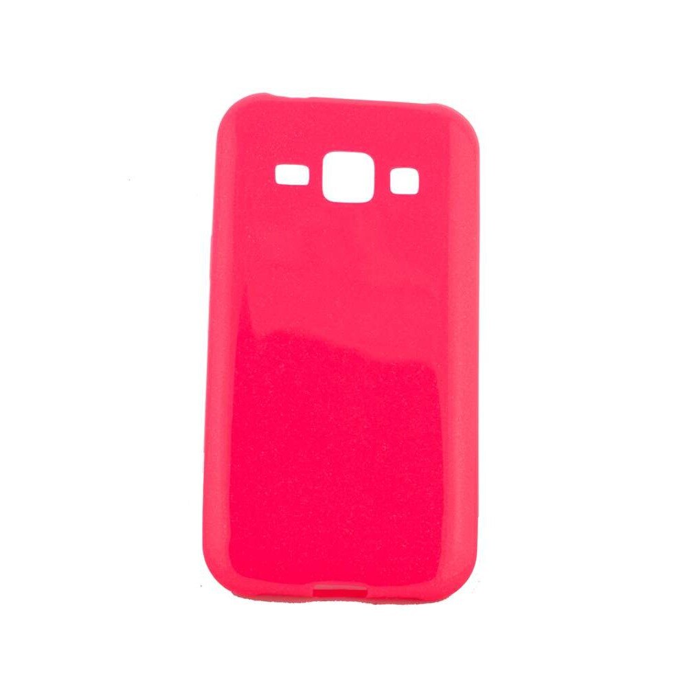 Husa Samsung Galaxy J1, silicon, Ultra Slim, Candy, 0.3MM, roz
