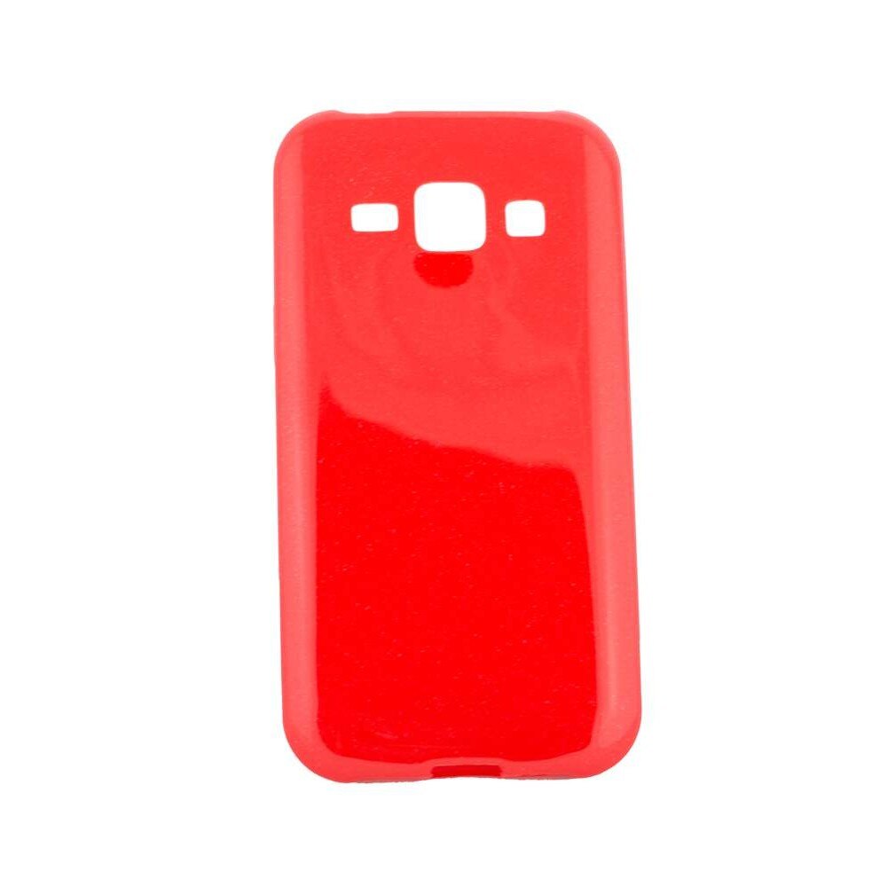 Husa Samsung Galaxy J1, silicon, Ultra Slim, Candy, 0.3MM, rosu