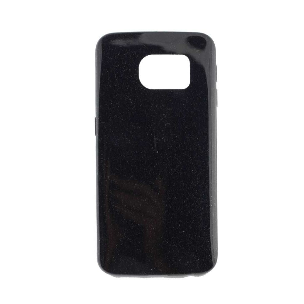 Husa Samsung Galaxy S6 Edge G925, silicon, Ultra Slim, Candy, 0.3MM, neagra