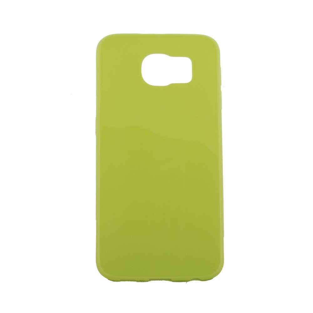 Husa Samsung Galaxy S6 G920, silicon, Ultra Slim, Candy, 0.3MM, lime