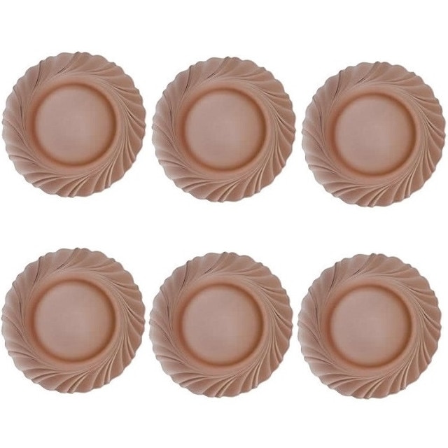 Farfurie desert 19,5cm DURALEX Colectia BEAU RIVAGE CREOLE set 6 piese