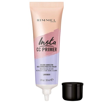 Primer corector Rimmel London Insta CC Primer Colour Corrector, Lavender, 30 ml Primer corector Rimmel London Insta CC Primer Colour Corrector, Lavender, 30 ml