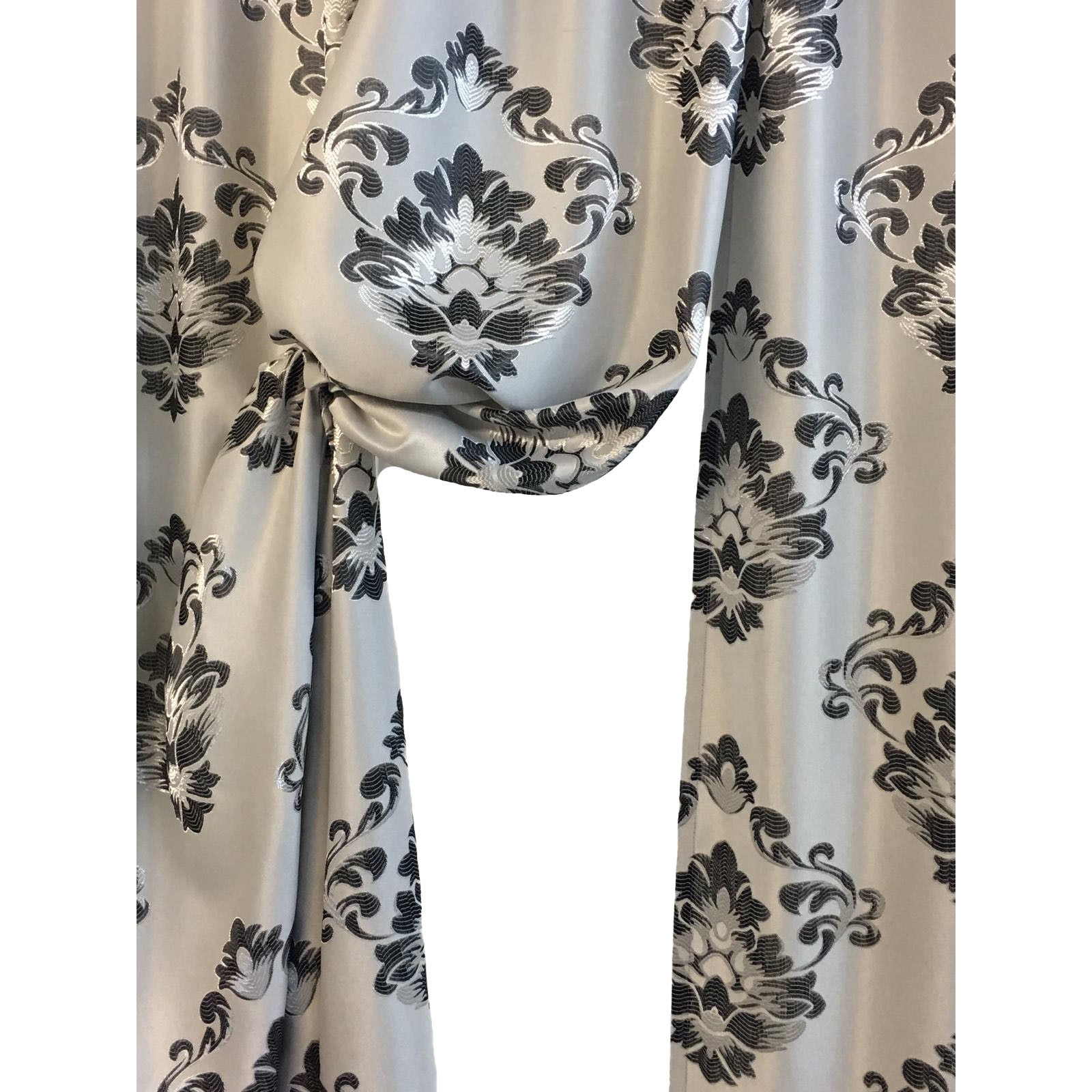 Set draperie cu rejansa Art of the Countess 350x245x2 gri by Liz Line - DP8935