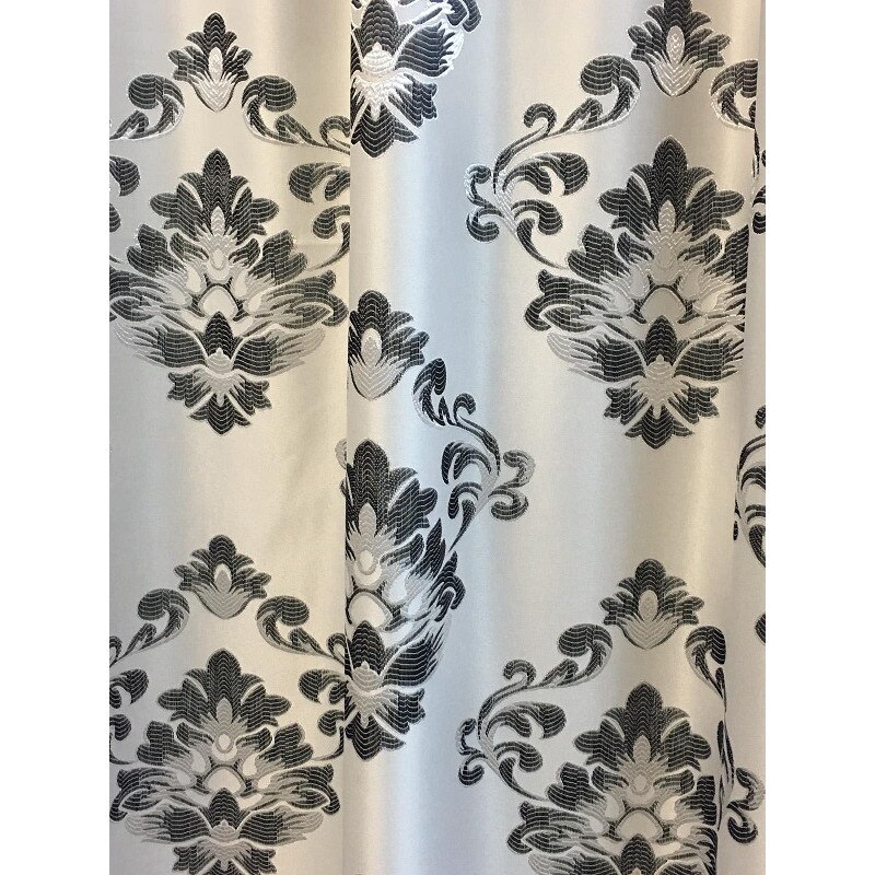 Set draperie cu rejansa Art of the Countess 300x245x2 gri by Liz Line - DP893