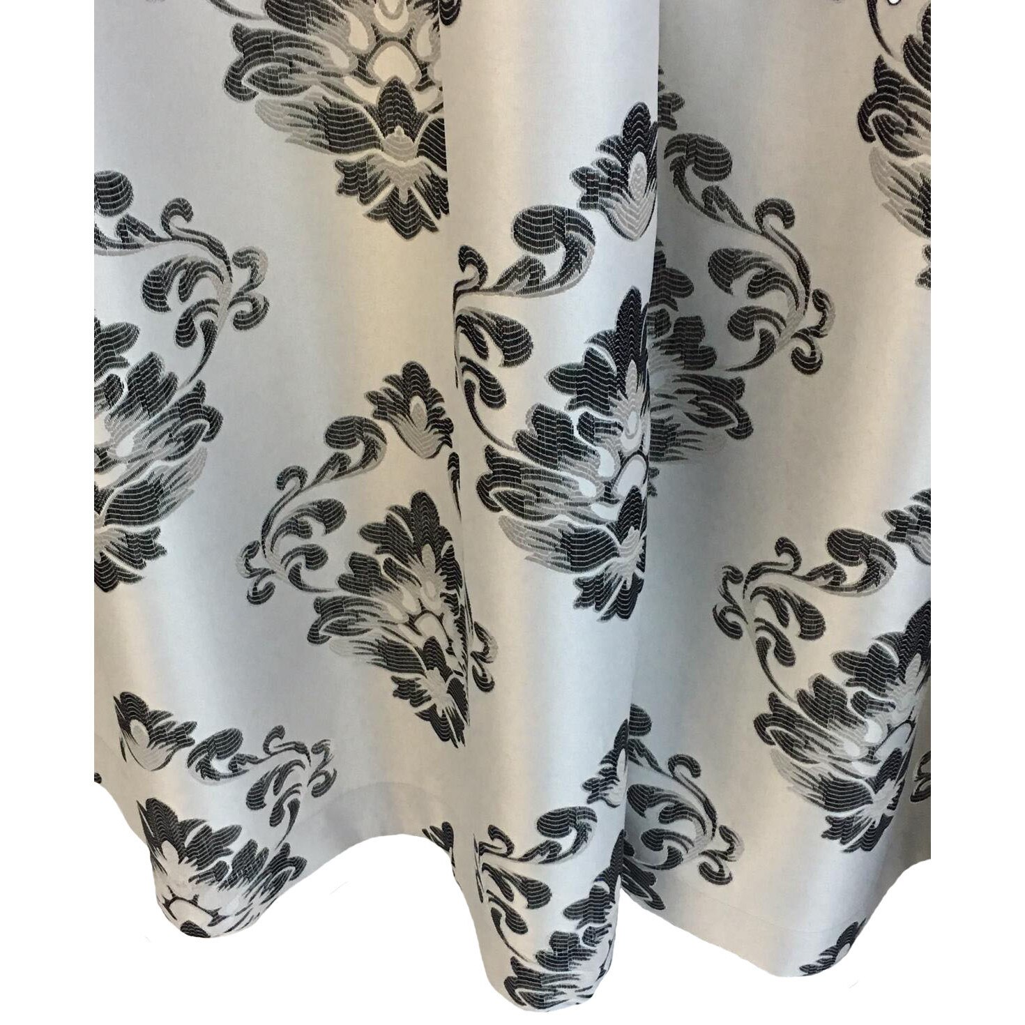 Set draperie cu rejansa Art of the Countess 250x245x2 gri by Liz Line - DP8925