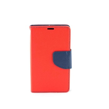 Husa Microsoft Lumia 430, piele eco, Fancy, rosu Husa Microsoft Lumia 430, piele eco, Fancy, rosu