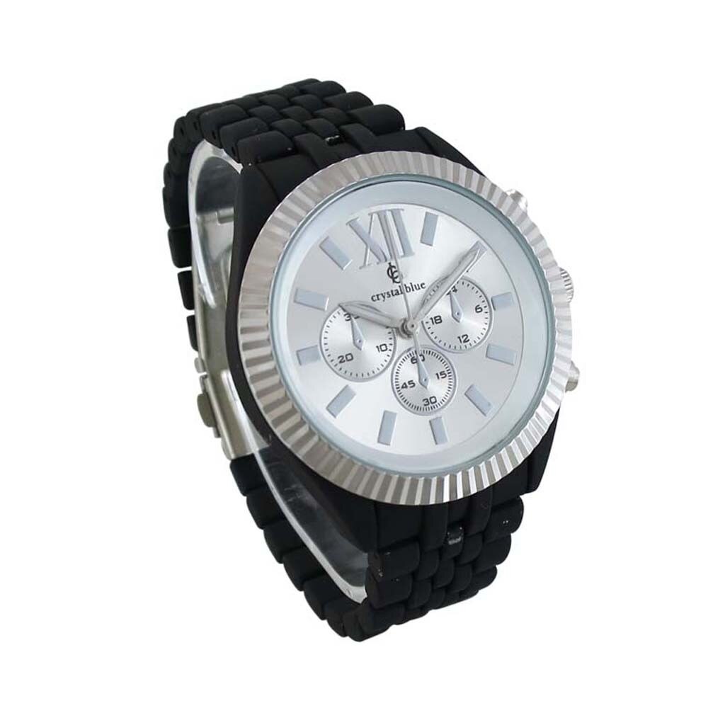 Ceas dama Crystal Blue - Matt Black