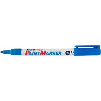 Marker cu vopsea varf rotund 1.2mm, corp metalic, ARTLINE 440XF - albastru Marker cu vopsea varf rotund 1.2mm, corp metalic, ARTLINE 440XF - albastru