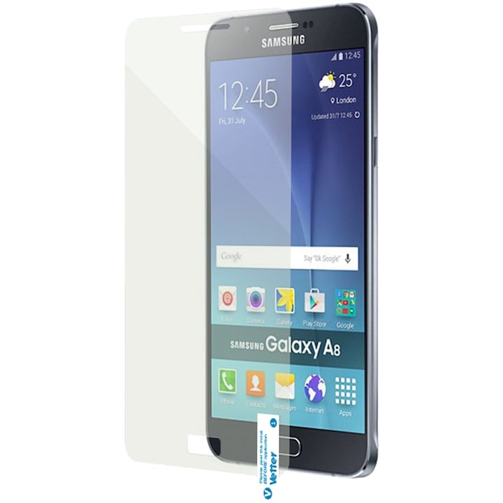 Защитно фолио Vetter Tempered Glass Slim за Samsung Galaxy A8