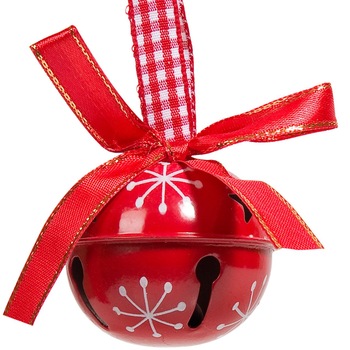 Clopotel metalic de Craciun, 4 cm Clopotel metalic de Craciun, 4 cm