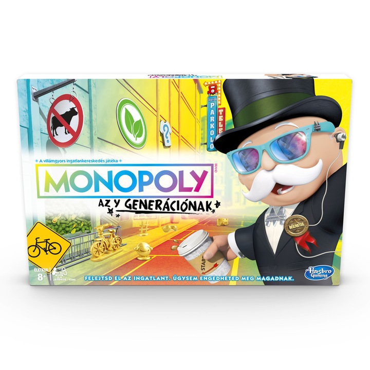 Hasbro Monopoly y generáció kiadás, Magyar nyelvű társasjáték