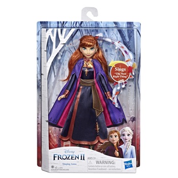 Papusa Disney Frozen II - Anna, cu sunete - The next right thing, 27 cm Papusa Disney Frozen II - Anna, cu sunete - The next right thing, 27 cm