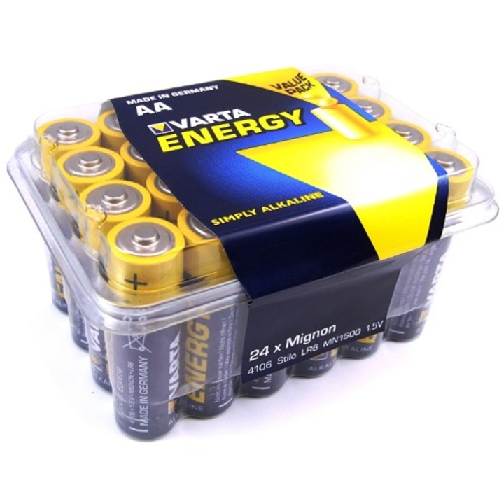 Set VARTA 24 Baterii tip AA Energy