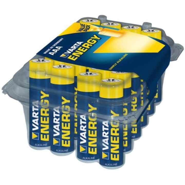 Set VARTA 24 Baterii tip AAA Energy