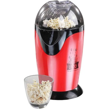 Aparat pentru popcorn DOM336, 1200 W, Rosu/Negru Aparat pentru popcorn DOM336, 1200 W, Rosu/Negru
