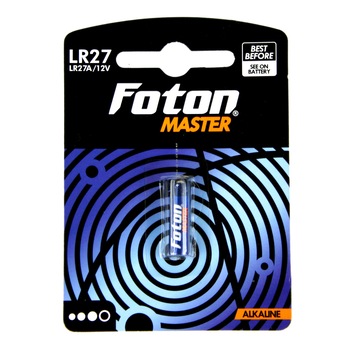 Baterie alcalina Foton Master LR27 (sau V27GA) 12V Baterie alcalina Foton Master LR27 (sau V27GA) 12V