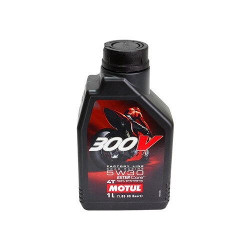 Ulei de moto Motul 300V Factory Line, 5W30 1L - eMAG.ro