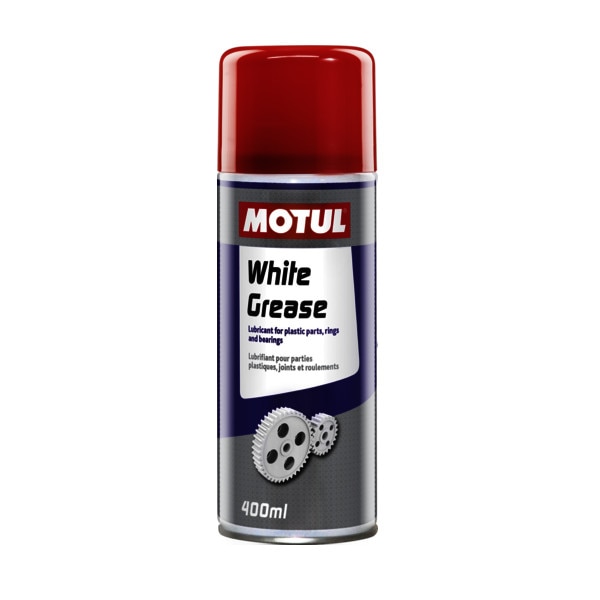 Vaselina pentru motociclete, MOTUL - WHITE GREASE SPRAY - 400ML