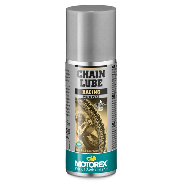 Spray lant motociclete, MOTOREX - Chain Lube MiniSpray Racing (TEFLON) - 56ML (Reincarcabil)