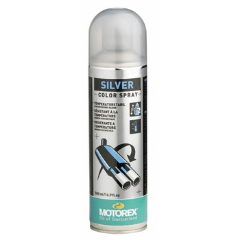 Spray vopsea rezistent temperatura, MOTOREX - SILVER SPRAY - 500ml Spray vopsea rezistent temperatura, MOTOREX - SILVER SPRAY - 500ml