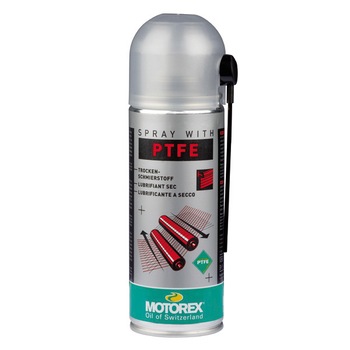 Solutie intretinere motociclete, MOTOREX - SPRAY PTFE (TEFLON) SPRAY - 200ml Solutie intretinere motociclete, MOTOREX - SPRAY PTFE (TEFLON) SPRAY - 200ml