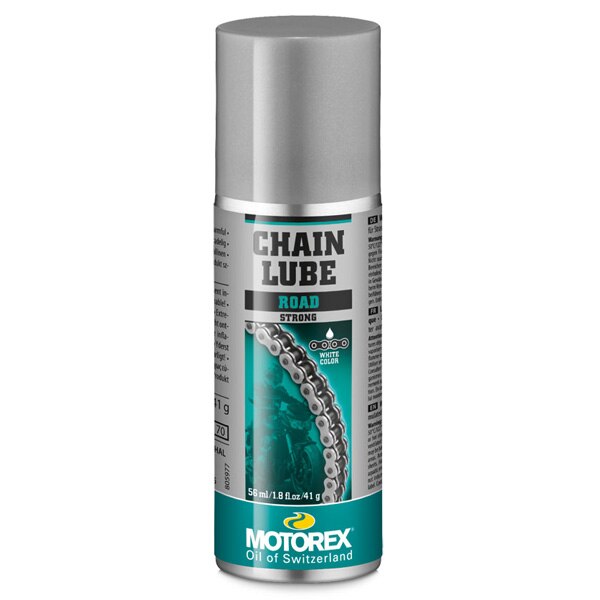 Spray lant motociclete, MOTOREX - Chain Lube MiniSpray Road (WHITE) - 56ML (Reincarcabil)