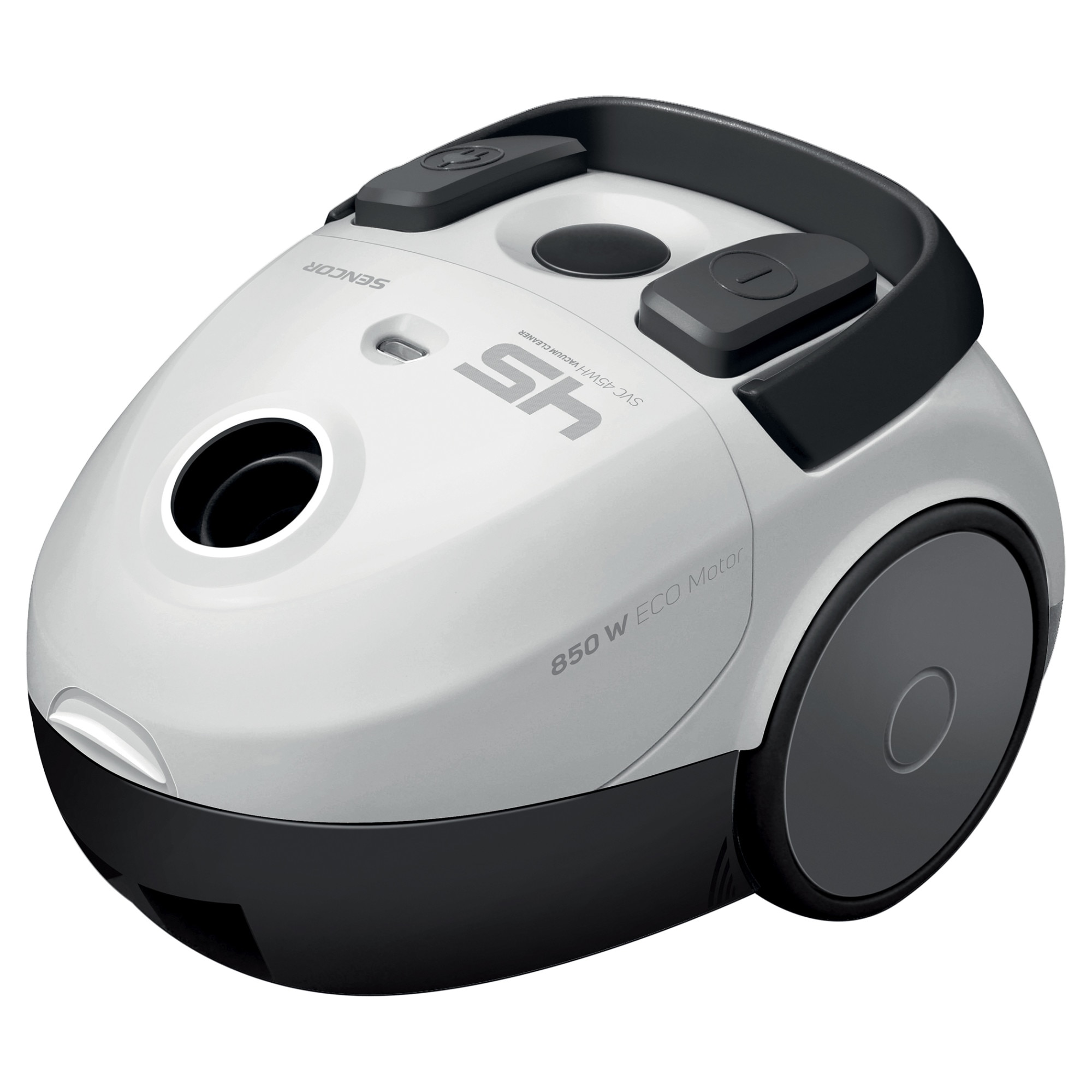 Aspirator cu sac de praf, Sencor, 850W, Capacitate sac de praf 1.5 l, Alb