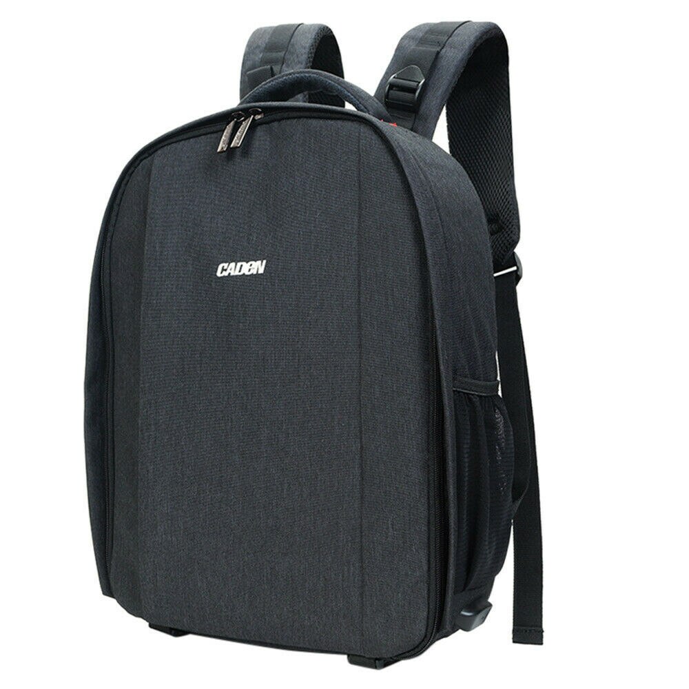 Rucsac Caden pentru camera foto, negru, inaltime 41 cm