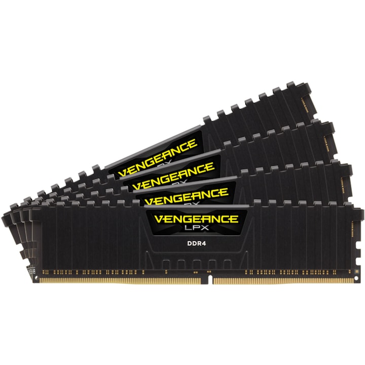 Corsair Vengeance LPX 64GB Memória, DDR4. 3000MHz, CL16, Quad Channel