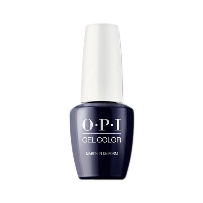 Lac de unghii semipermanent OPI Gel Color March In Uniform, 15ml