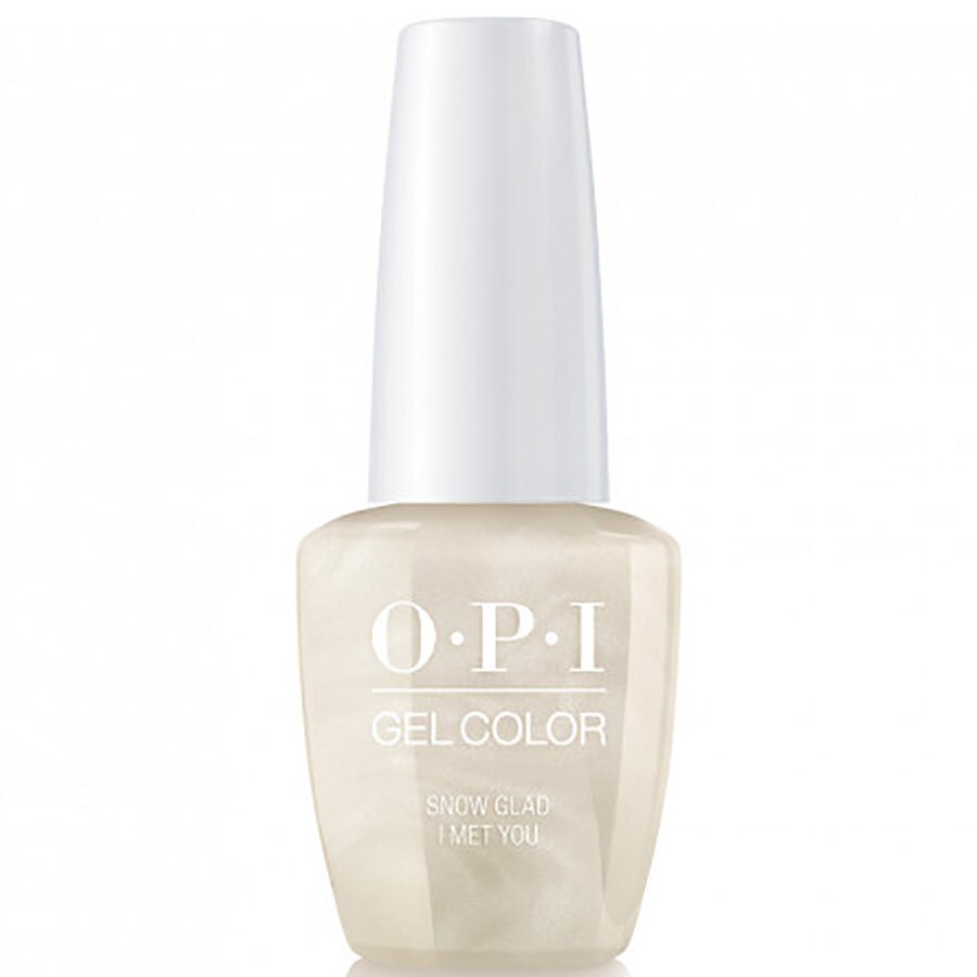 Lac de unghii semipermanent OPI Gel Color Snow Glad I Met You, 15ml