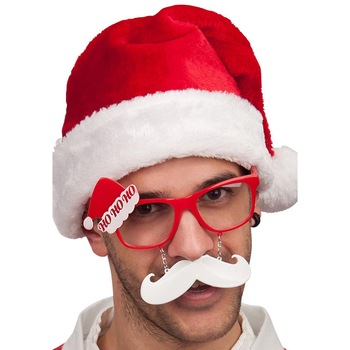Ochelari petrecere Mos Craciun Ochelari petrecere Mos Craciun