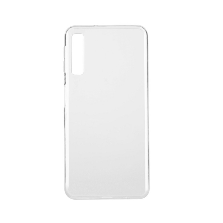 Szilikon hátlapvédő telefontok ultravékony 0,5mm, átlátszó - Samsung Galaxy A7 2018 ( A750 )
