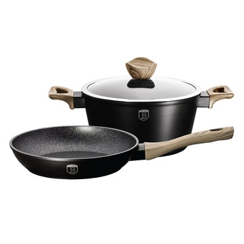 Set gatit 3 piese, BerlingerHaus Ebony Maple Collection BH/1725 Set gatit 3 piese, BerlingerHaus Ebony Maple Collection BH/1725