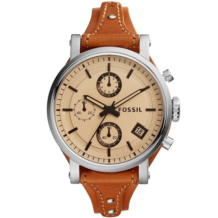 Ceas dama Fossil ES4046 Quartz Argintiu