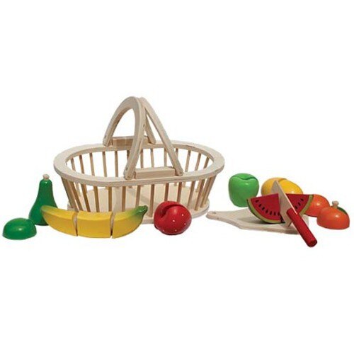 Cosulet New Classic Toys cu Fructe de Jucarie