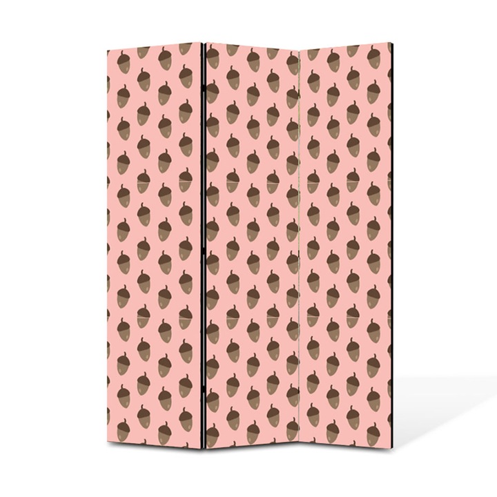 Paravan de Camera ArtDeco din 3 Panouri Ghinde model 1 105 x 150 cm