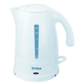Fierbator Trisa Rapido, 2000 W, capacitate 1.8 L, baza rotativa 360 grade Fierbator Trisa Rapido, 2000 W, capacitate 1.8 L, baza rotativa 360 grade
