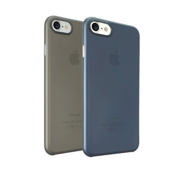Set 2 huse Ozaki O!Coat 0.3 Jelly pentru Apple iPhone 8/7, negru/albastru Set 2 huse Ozaki O!Coat 0.3 Jelly pentru Apple iPhone 8/7, negru/albastru