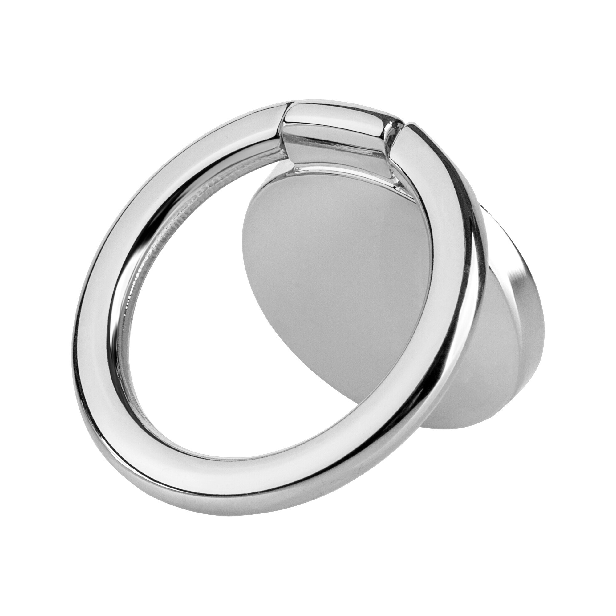 Suport universal M-life pentru telefon, tip inel, Argintiu