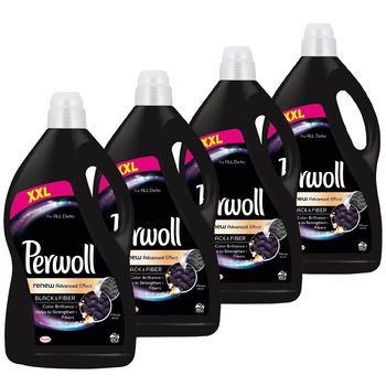 Detergent lichid Perwoll Renew Black, 240 spalari, 4x3.6l Detergent lichid Perwoll Renew Black, 240 spalari, 4x3.6l