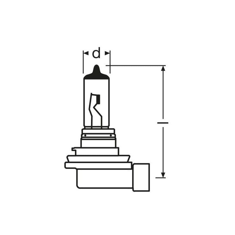 Автокрушка OSRAM, 64211, H11, 12V, 55W, PGJ19 2 - eMAG.bg