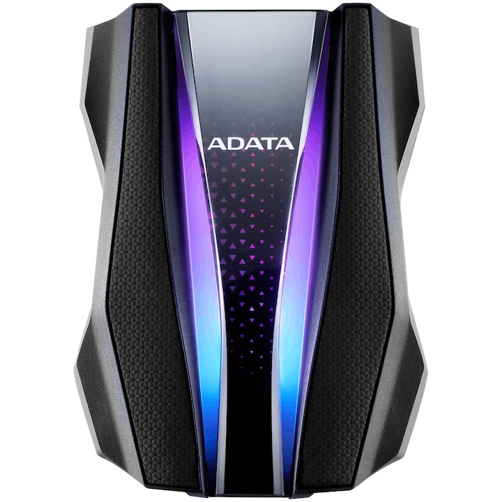 Външен хард диск ADATA HD770G, 2TB, Черен, USB 3.2