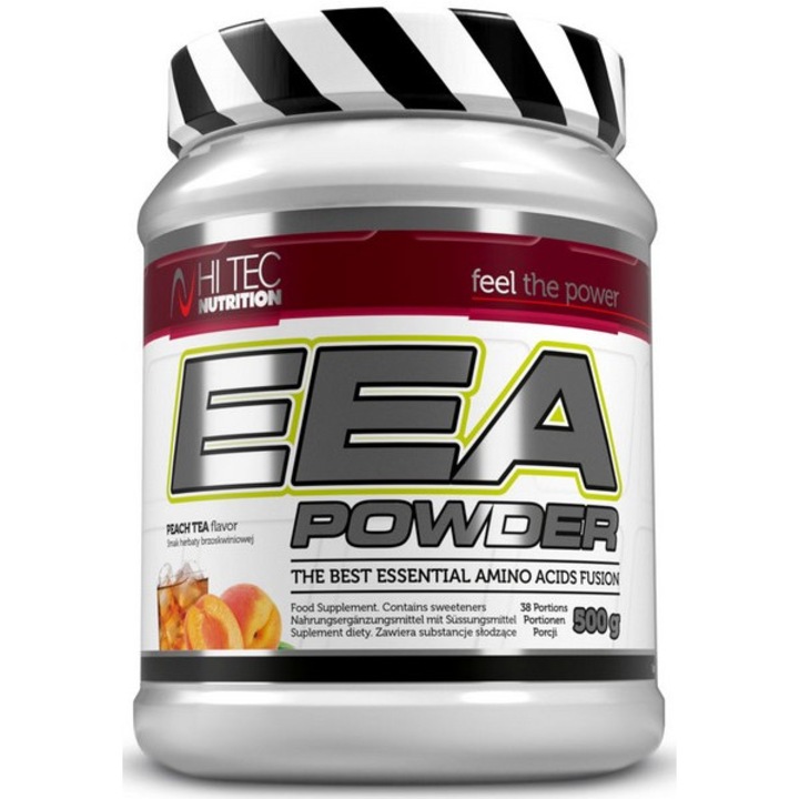 Pudra Hi-Tec Nutrition, 500 g, Ceai de piersica